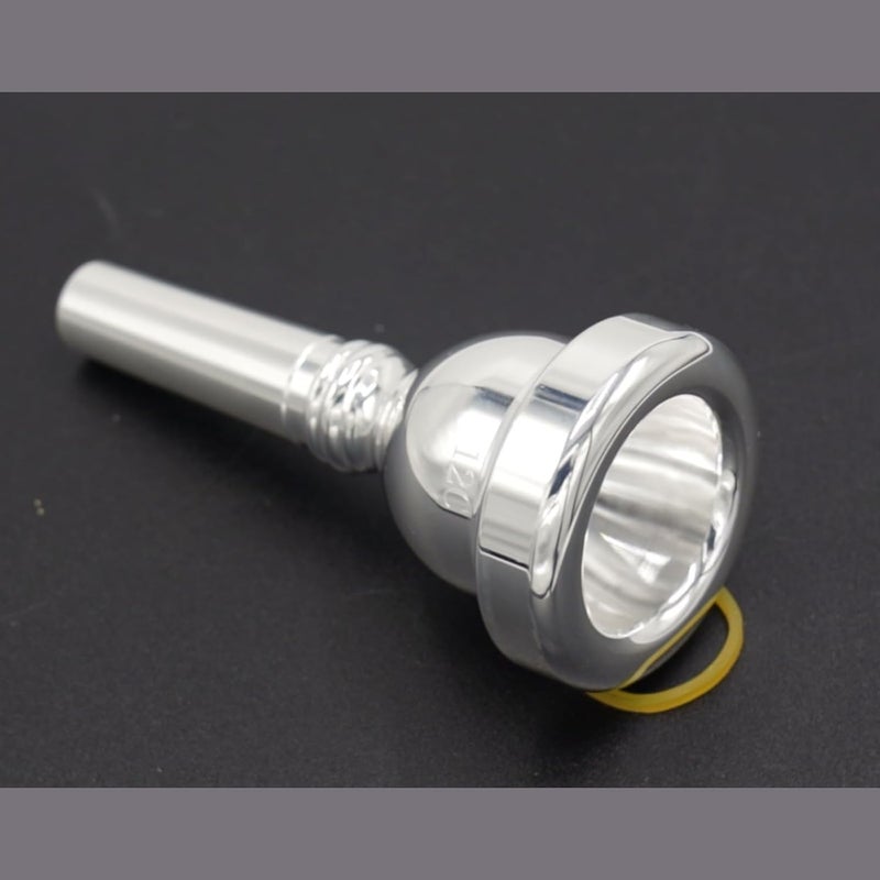Cheerock 12C Trombone Mouthpiece, Silver Plated Mouthpiece, Euphonium Mouthpiece with Superior Sound, Excellent for Baritone and Trombone Instrument Accessories - Image 3